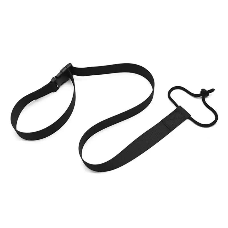 Y1UC – équipement Ski léger, 2 pièces, sangle à nouer, laisse Snowboard avec boucle pour rangement