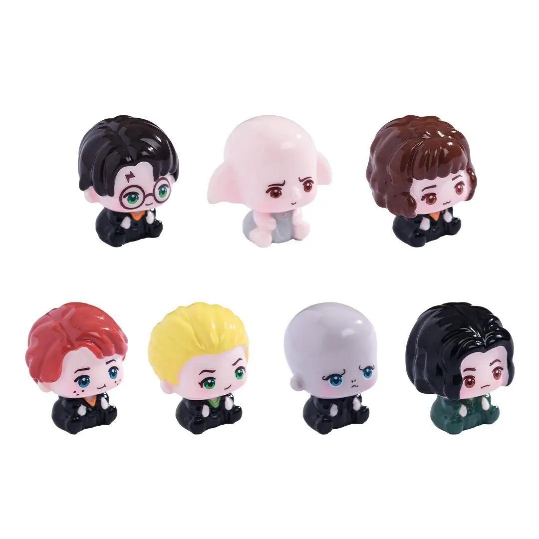 Figurine Harry Potter Mini Q-Version - Décoration de bureau ou de voiture créative et amusante, cade
