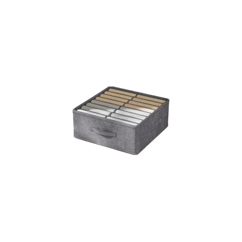 Boîte de rangement pour vêtements empilable et pliable, adaptée aux vêtements, à la literie, aux voy