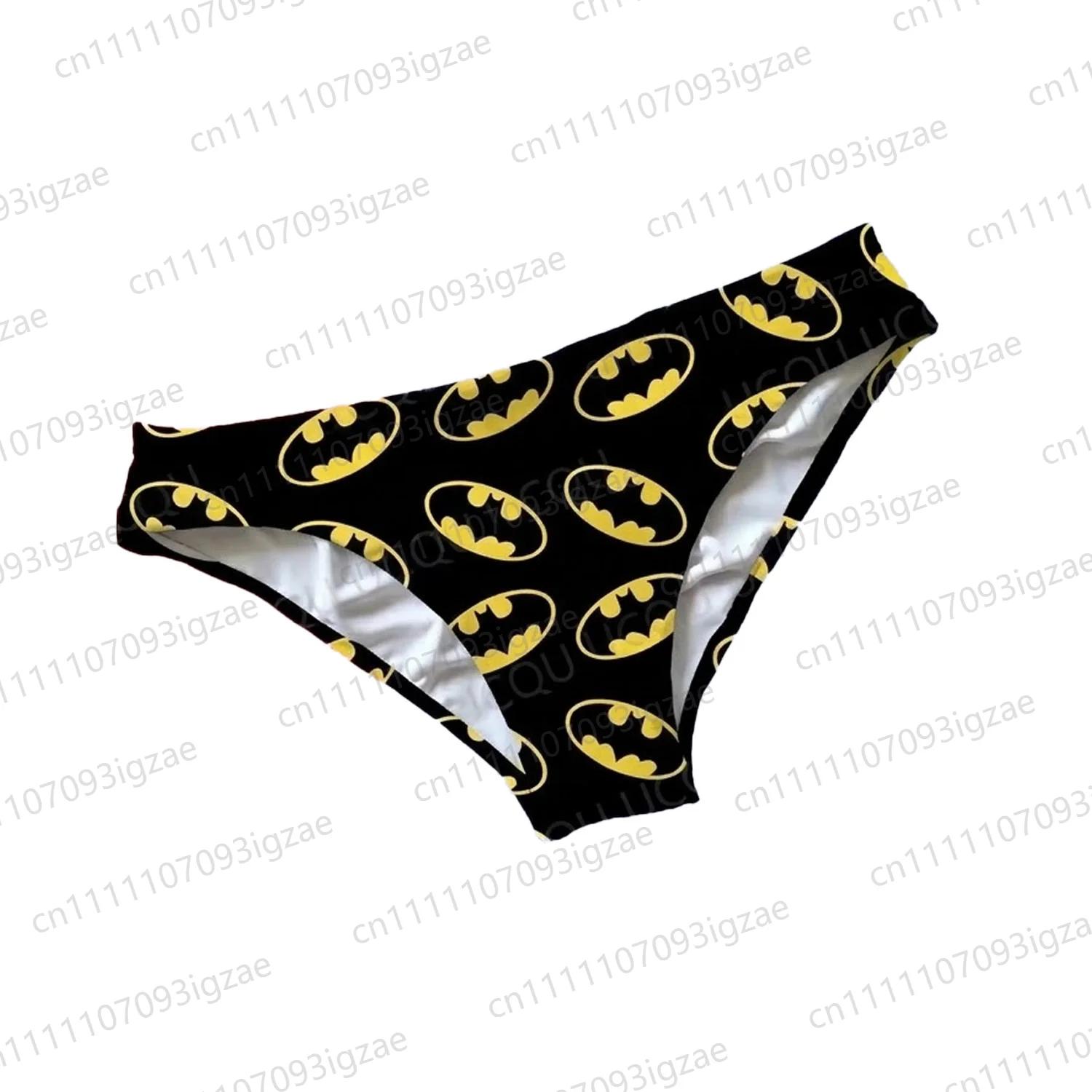Nouvel ensemble de pyjamas et de vêtements d'intérieur assortis Batman classique noir et jaune pour 