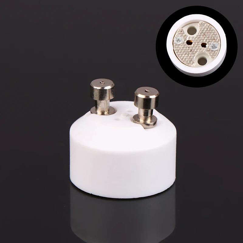 Base de douille en céramique de haute qualité GU10 à MR16, ampoule LED halogène G4 GU5.3 GY6.3 broch