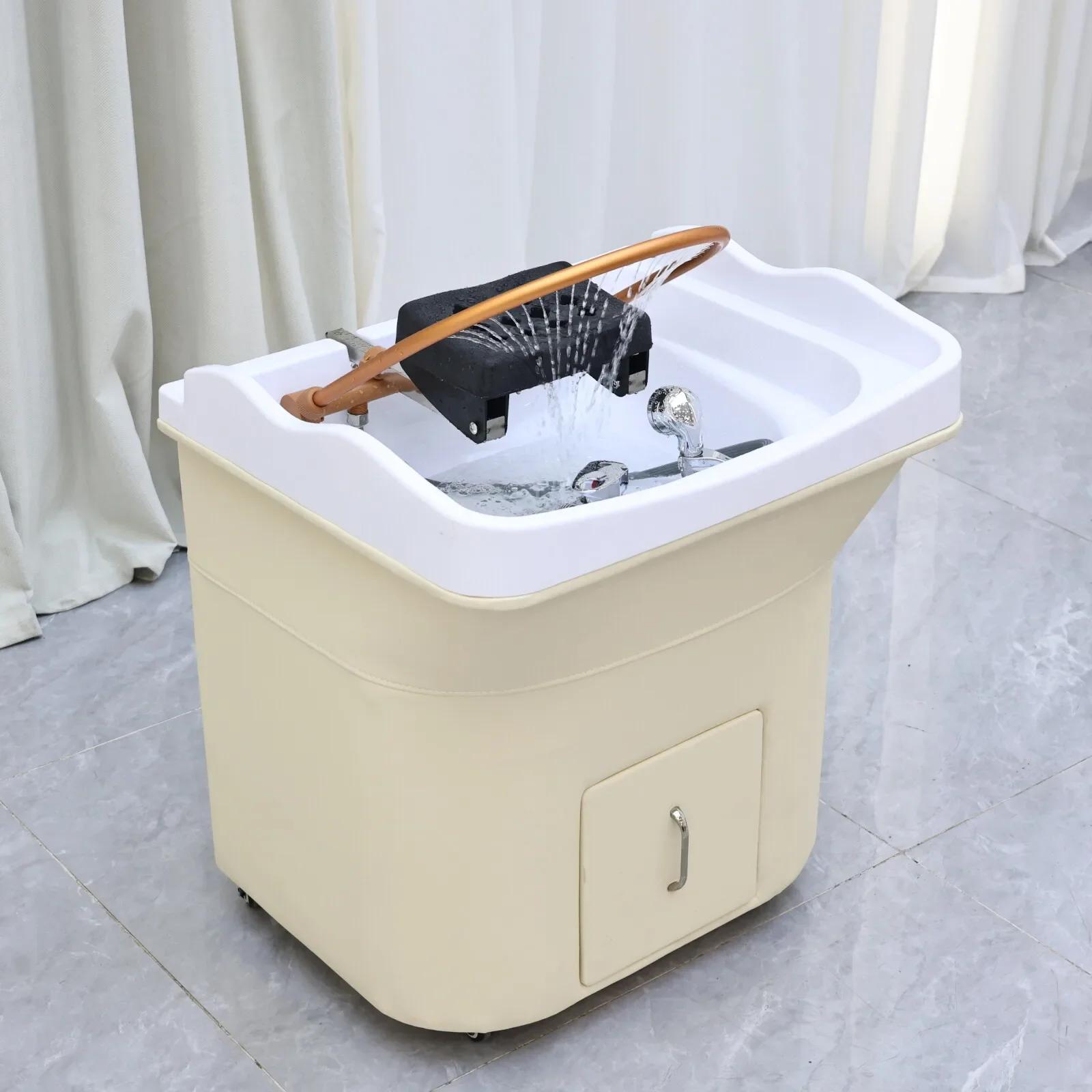 XinSheng Head SPA Shampooing Basin Salon de coiffure Tête Meubles d'hydrothérapie Équipement de sant
