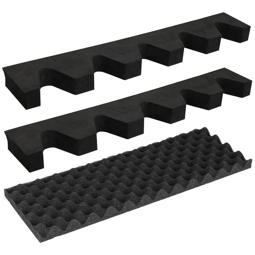Support mural pour 5 fusils avec base en mousse, support pour fusils de chasse, accessoires de chass