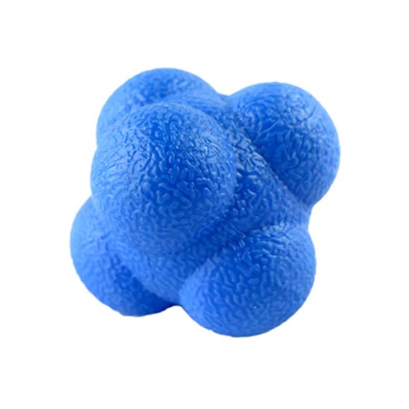 Ballon de réaction hexagonal pour l'entraînement d'agilité, idéal pour le basketball, le football, l