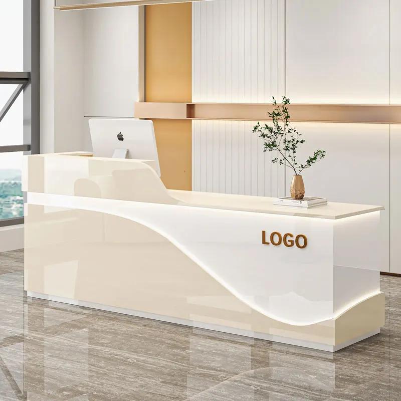 Bureaux de réception Glamour pour personnes âgées, comptoir de Bar de luxe professionnel personnalis