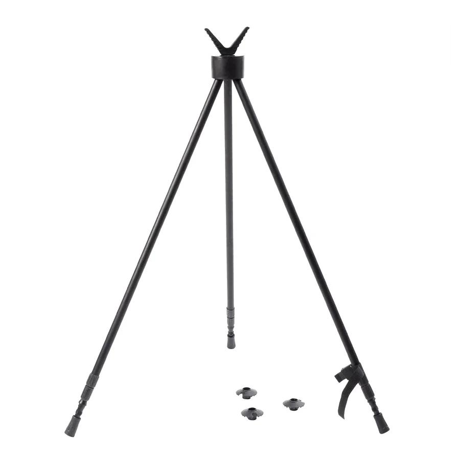 Trépied de tir ajustable en V - Bipied réglable pour chasse, affût et photographie animalière