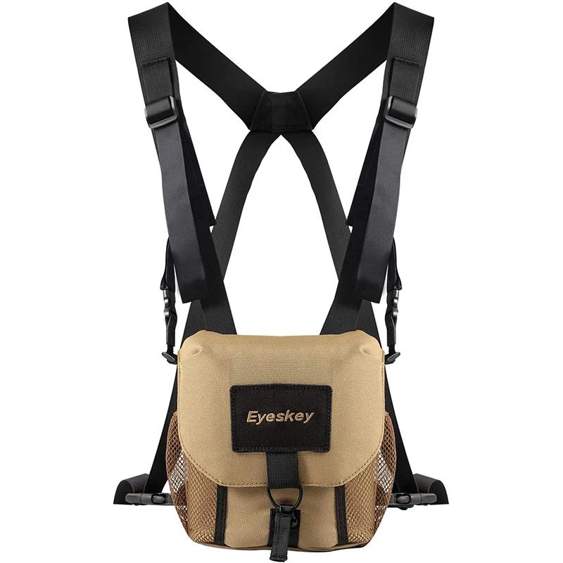 Sac harnais universel pour jumelles Eyeskey - Étui portable pour randonnée et chasse avec sangles