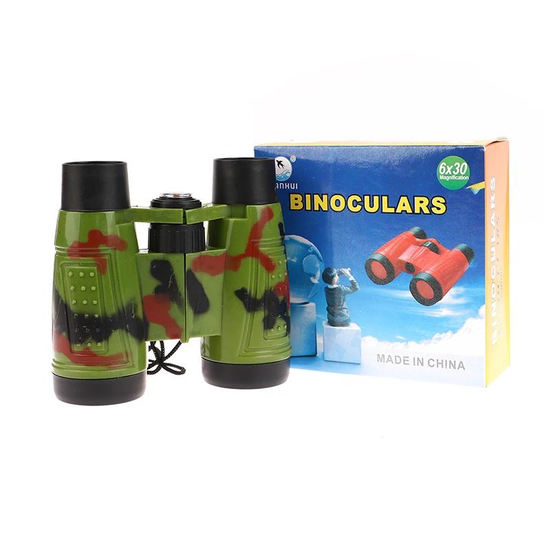 Jumelles camouflage enfants simulation chasse - Télescope éducatif jeu survival outdoor