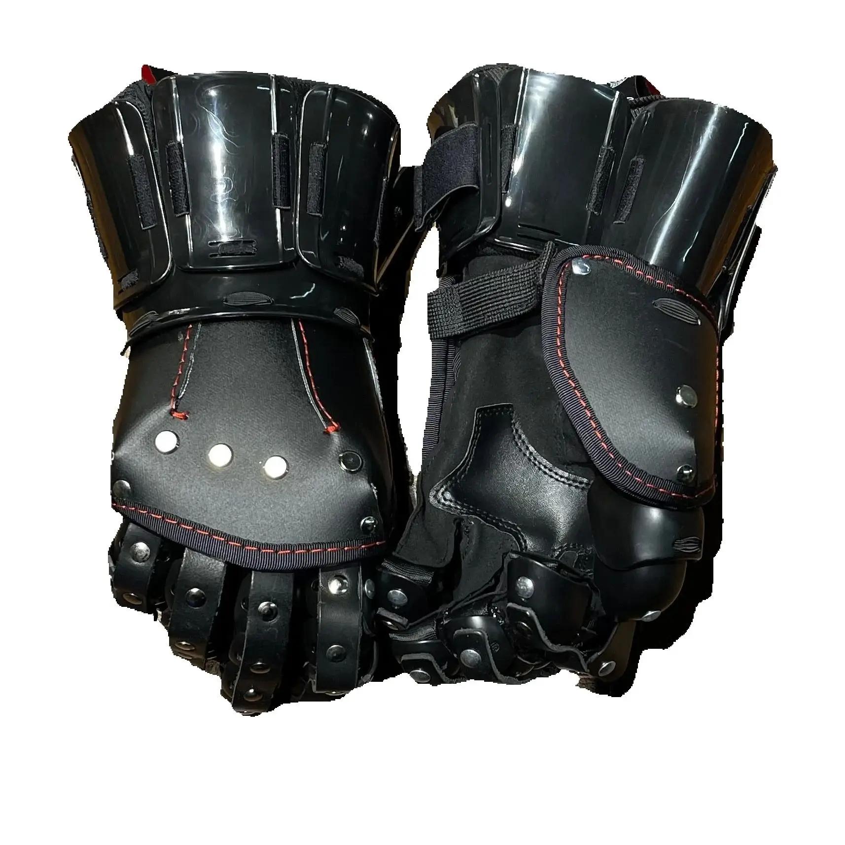 Gants tactiques une main avec gantelets acier - Équipement protection entraînement combat et sparring
