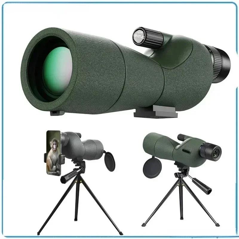 Télescope spotting scope 25-75x60 puissant - Monoculaire zoom FMC BAK4 étanche observation ornithologique