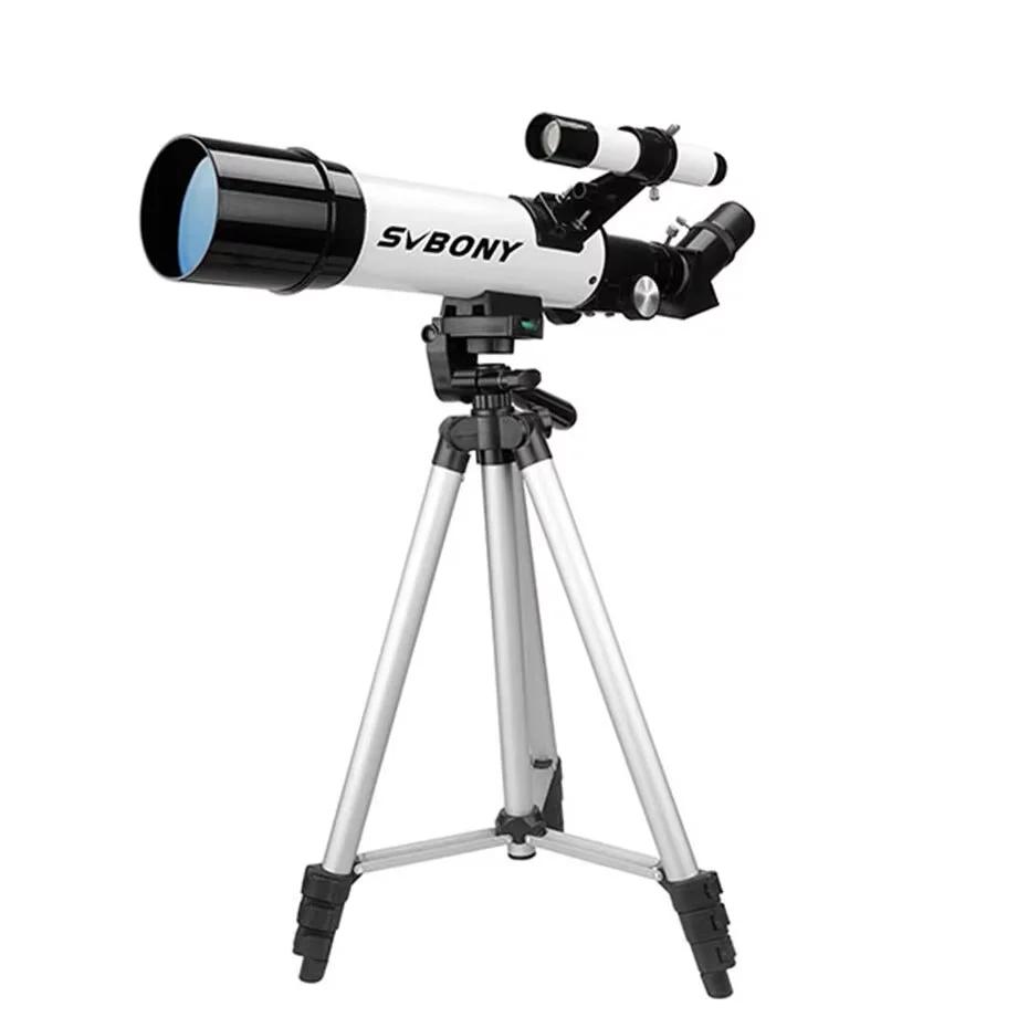 Télescope astronomique réfracteur SVBONY SV501P pour débutants adultes - Observation lune planètes cadeau astronomie