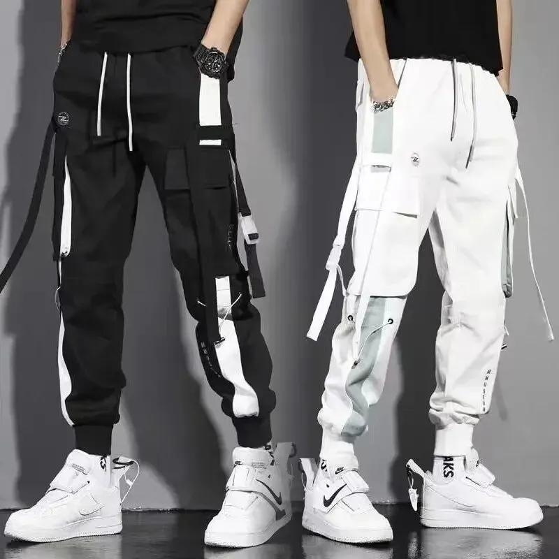 Salopette sport taille extra large homme femme cargo vintage Y2k style scène travail vêtements coréens