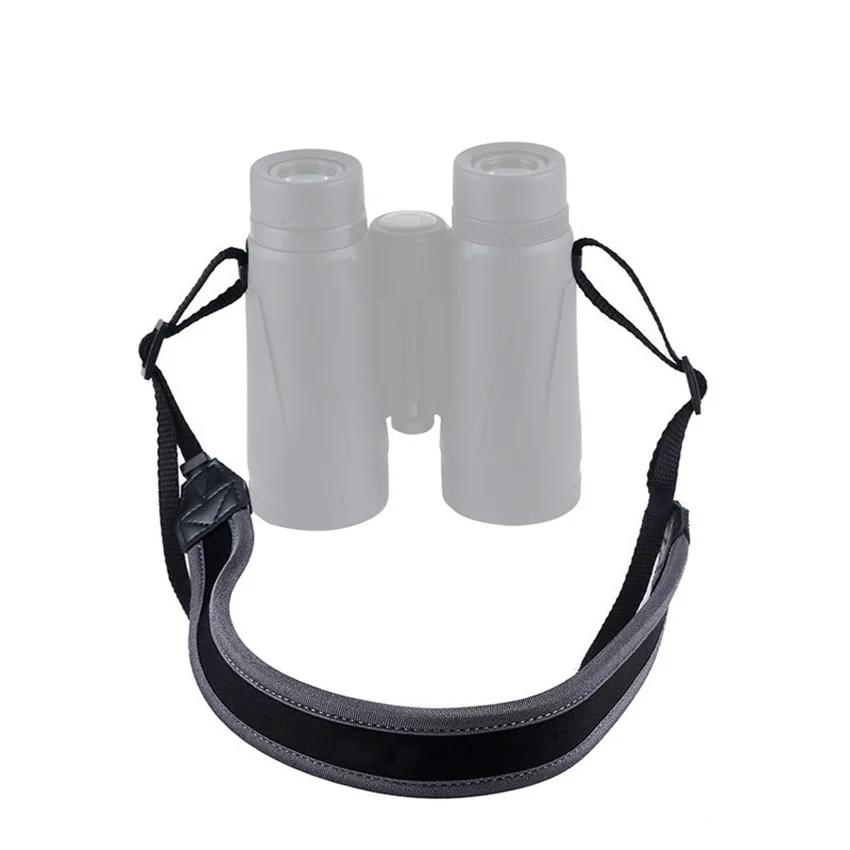 Sangle cou porte-jumelles confortable pour chasse - Bande réglable transport optique sécurisé