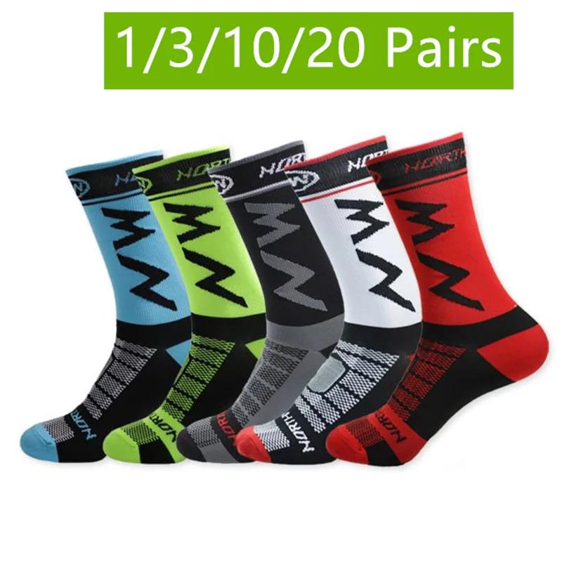 Lot 3/10/20 Paires Chaussettes Sport Respirantes Qualité Course Vélo Montagne Outdoor