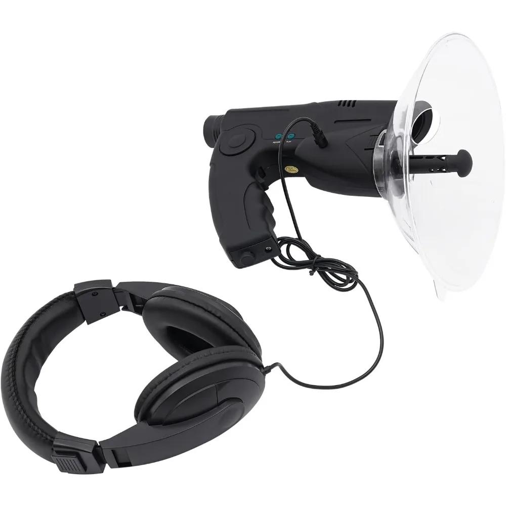 Microphone parabolique directionnel amplificateur son avec télescope 8X 21 observation oiseaux écoute