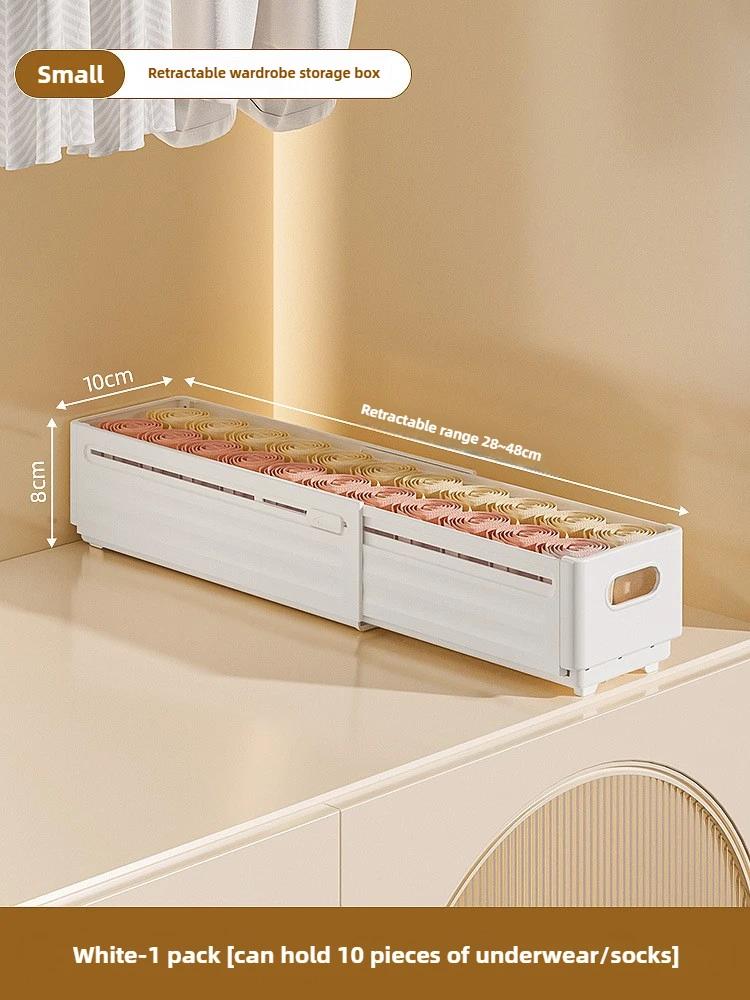 Boîte de rangement ajustable pour vêtements, organisateur de placard, organiseur de vêtements par ca