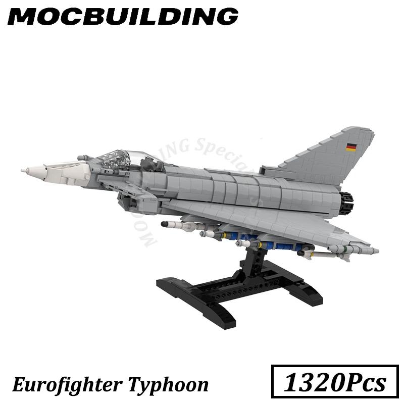 Décennie s de construction en brique avec présentoir, modèle Eurojean Vophoon, avion de chasse géniq