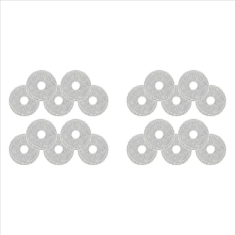 ABUP-paquet de 20 vadrouilles pour Robot aspirateur Dreame L10s Ultra/L10s Pro Ultra/L20 Ultra/L10s