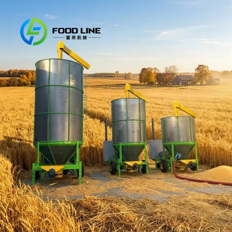 Équipement de séchage des céréales agricoles, solution professionnelle de déshydratation des culture