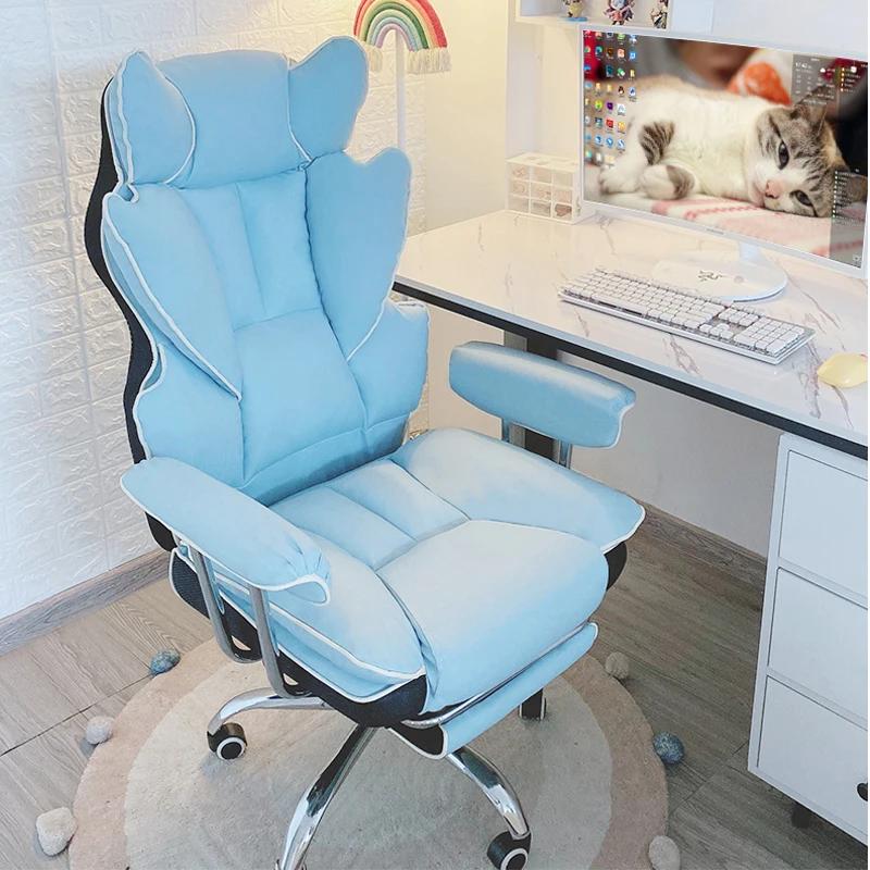 Chaise de Jeu Ergonomique Confortable, Canapé d'Ordinateur, pour Joueur en Direct, Bureau, Nouvelle