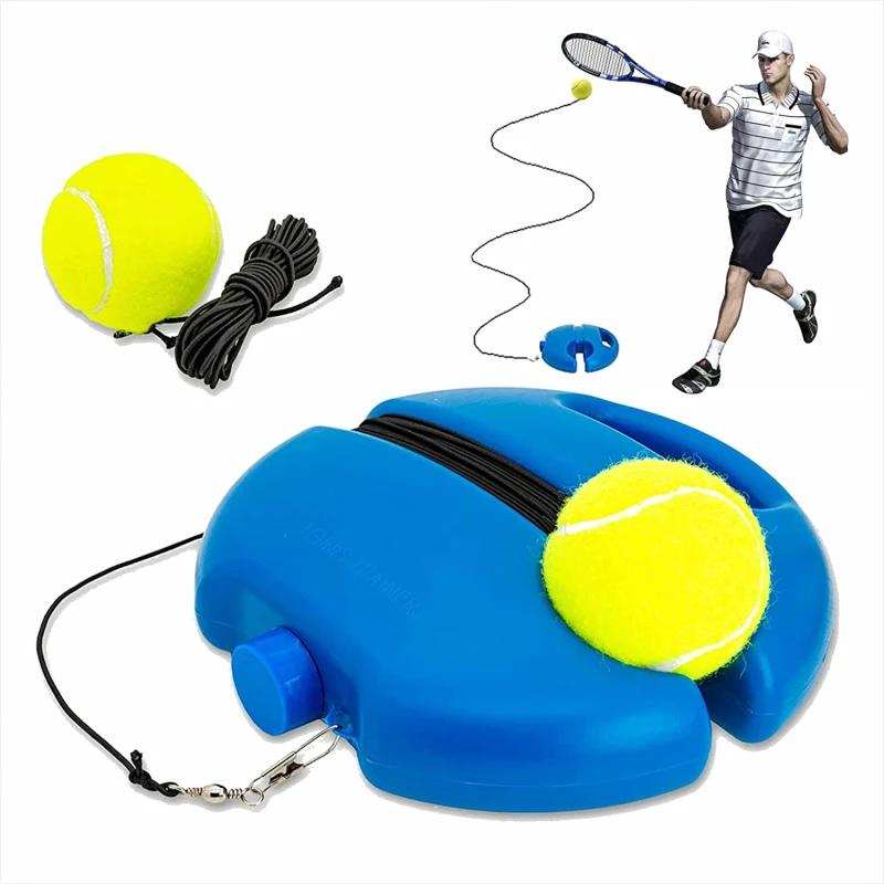 Entraîneur de tennis avec 1 balle de tennis pour débutant, ensemble de rebondisseur de tennis pour l