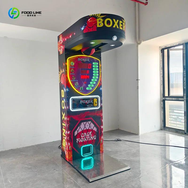 Machine de jeu de boxe électronique personnalisée à monnayeur, équipement d'arcade pour parc de dive