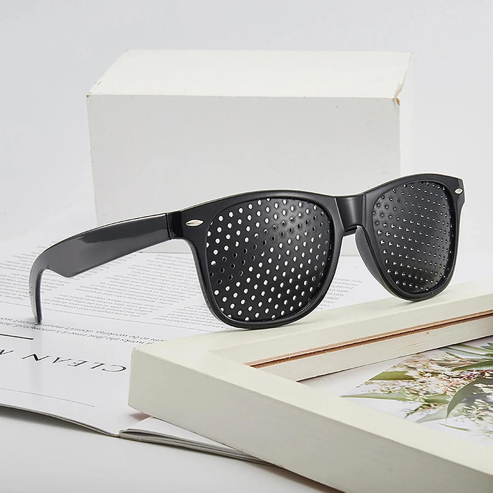 Lunettes correctrices sténopéiques anti-fatigue pour amélioration visuelle - Protection oculaire quotidienne