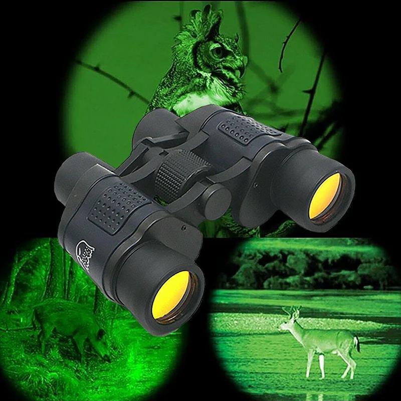 Jumelles zoom professionnelles 60x60 optique armée jour/nuit - Télescope haute performance pour observation