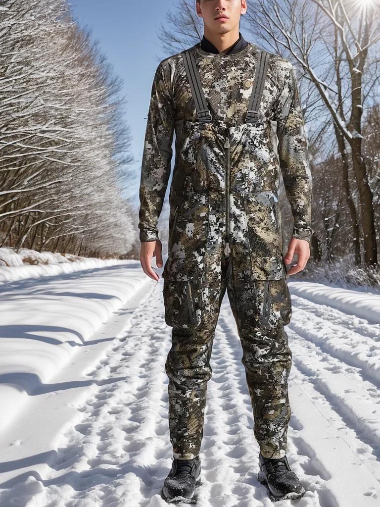 Combinaison camouflage Incinerator Aerolite hiver chasse homme isolation thermique surpantalon