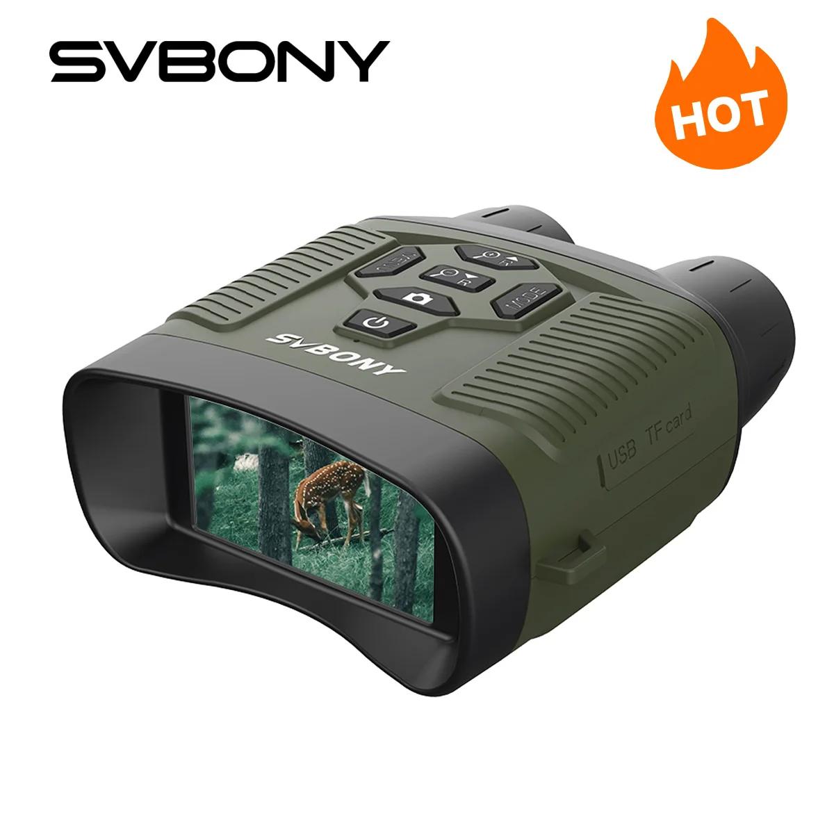 Jumelles numérique infrarouge SVBONY SX31 zoom vision nocturne 4K professionnelle chasse camping