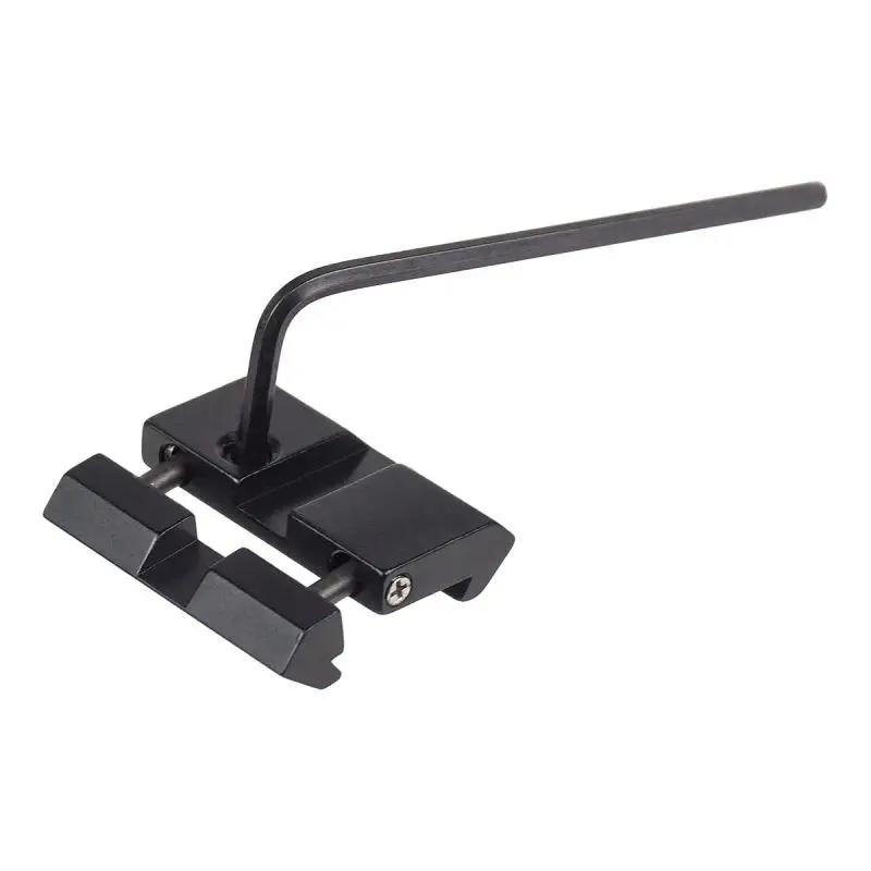 Adaptateur rail 11-20mm dovetail vers Picatinny - Monture universelle pour viseurs et accessoires de chasse