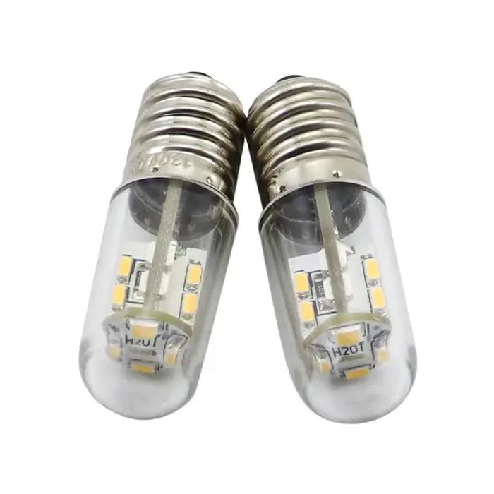 Ampoule LED E14 1W 12V 24V 110V 220V, projecteur de nuit, pendentif en maïs, lumière pour réfrigérat
