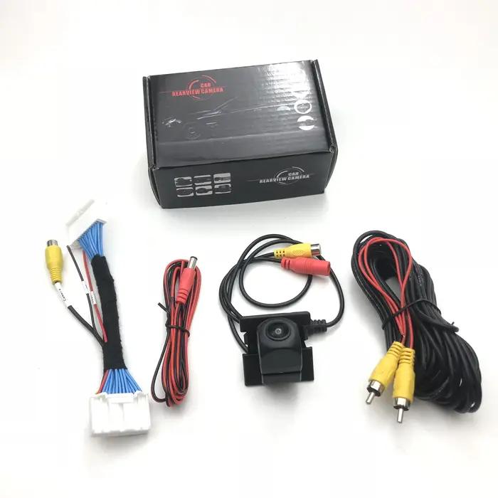 VKAUTO pour Mazda 2 Demio DJ hayon 2015 ~ 2025 caméra de recul oeil de poisson fonctionne avec l'adaptateur