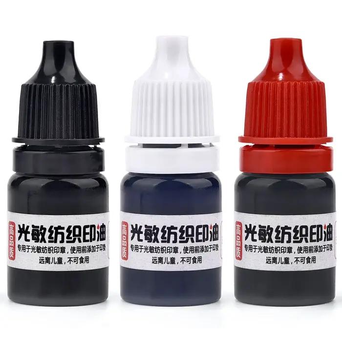 Encre textile imperméable pour vêtements, encre spéciale pour étudiants et enfants, impression de tampons nominatifs, ne se décolore pas, 1PC, 5ml