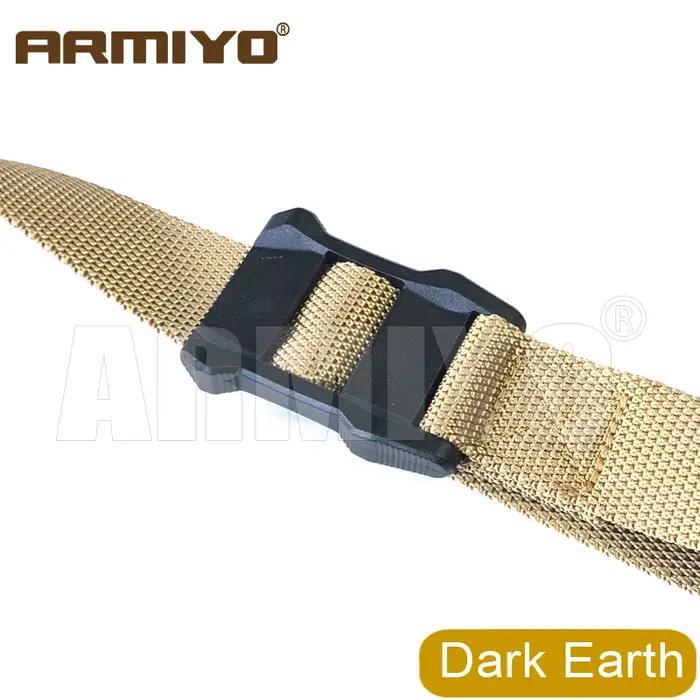 Sangle d'épaule multifonctionnelle Armiyo Gen 2 S3 en corde à double pointe avec boucle en métal pour la pêche