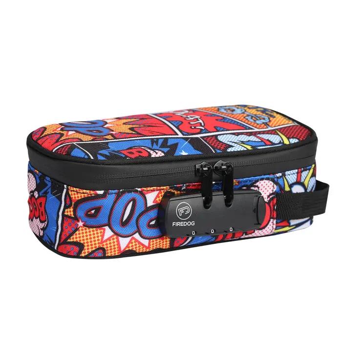 Sac anti-odeur FireDog avec étui de rangement d'odeur à serrure à combinaison pour rangement de vêtements et équipements sportifs occassions quotidiennes et voyages