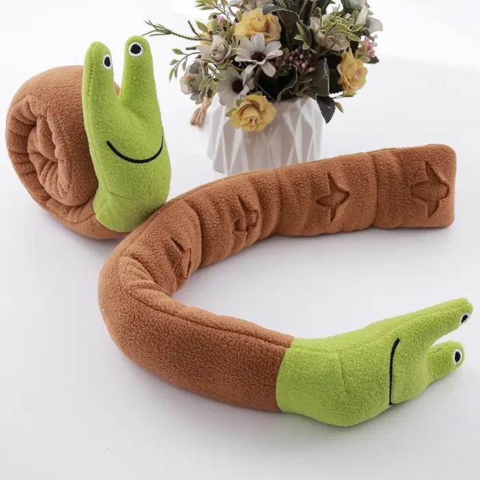 Jouets pour chiens et chats en forme d'escargot