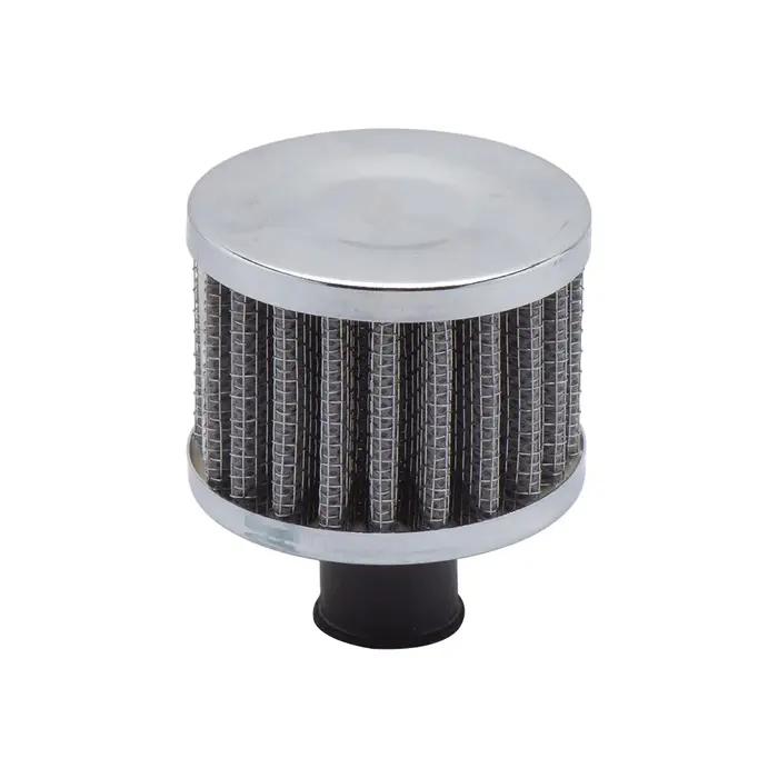 Interface universelle filtre à Air moto ID 18mm argent cône de voiture filtre d'admission d'air froi