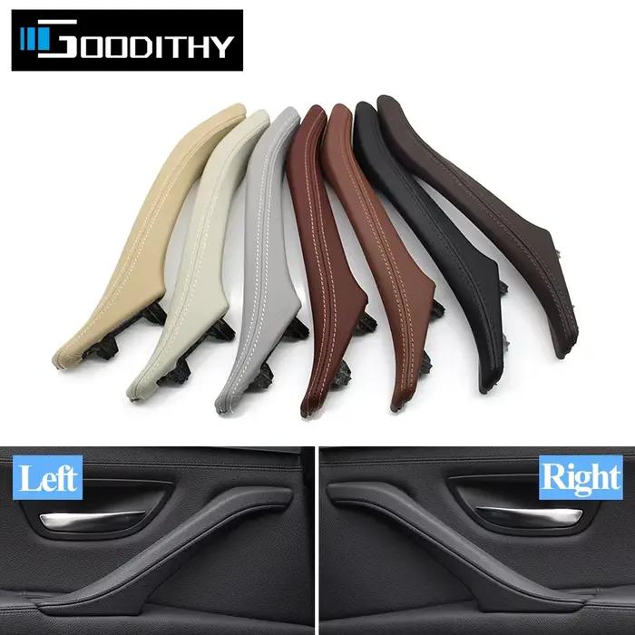 LHD RHD – ensemble de poignées de traction en cuir pour porte intérieure de passager, pour BMW série
