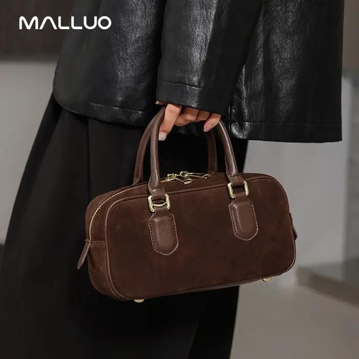 Femmes décontracté grande capacité rétro sac dames vache en cuir véritable sacs à bandoulière femme