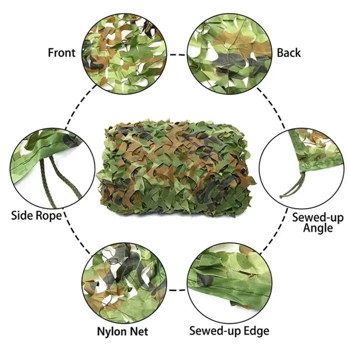 Filet de camouflage extérieur pour la chasse