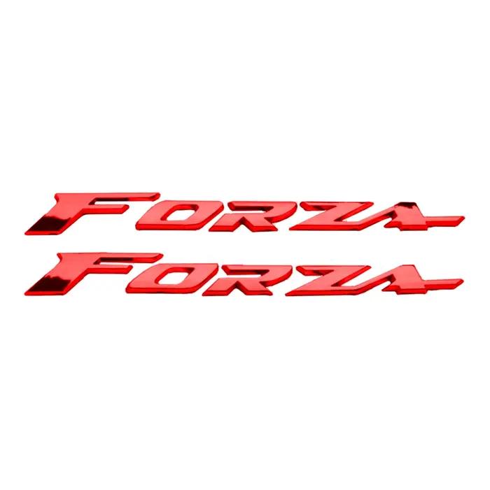 Autocollant de moto 3D, insigne d'emblème, décalcomanie de logo, queue de scooter précieuse pour FOR