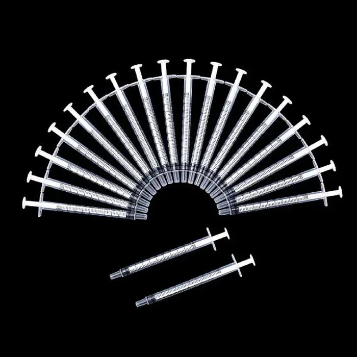Seringues stériles jetables en plastique de 1 ml/3 ml/5 ml/10 ml, pour laboratoires scientifiques, a