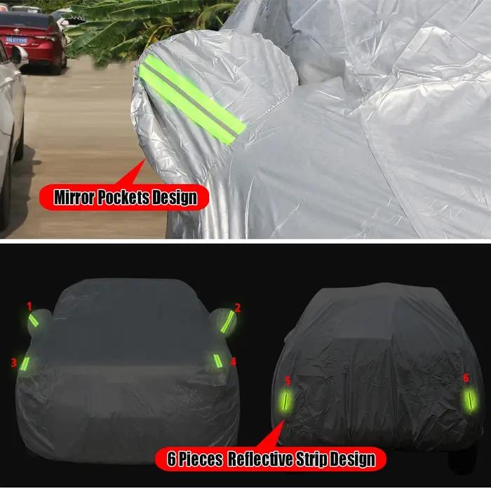 Housse de protection pour voiture Dacia Duster 2010-2026, pare-soleil extérieur, résistant aux UV, à
