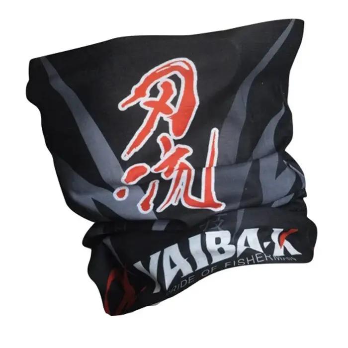 Foulard de pêche guêtre protection solaire sportif coton polyester lettres tricoté pour hommes femmes randonnée camping pêche activités extérieures