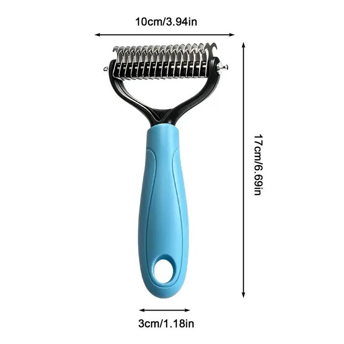 Brosse anti-poils pour chat peigne pour félin brossage facile et efficace toilettage animal de compagnie occasions spéciales