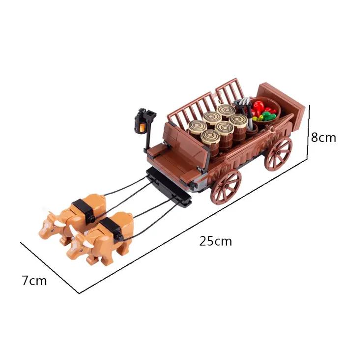 Jouet en brique canon napoléonien militaire médiéval tente de soldat drone artillerie chariot bétail armes pour garçon constructions historiques occcasions spéciales