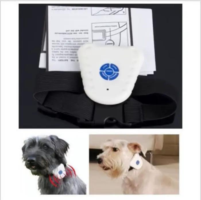 Collier de contrôle ultrasonique pour chien, anti-aboiement