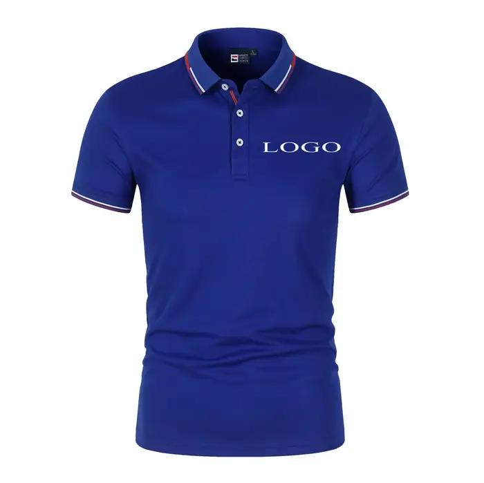 Polo personnalisé homme et femme design unique logo marque image personnalisée quatre saisons bureau élégant décontracté