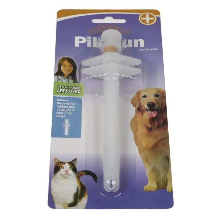 Seringue pour animaux de compagnie chat chien médecine mangeoire comprimé pilule pistolet pilule dis